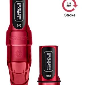 BRAND NEW SEALED BOX SPEKTRA FLUX S MAX 2.5 ROUGE EXTRA BATTERY PMU TATTOO